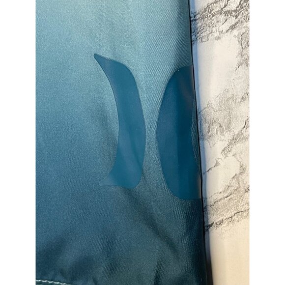 Hurley Men's Board Shorts Green & Blue Striped Swim Trunks Size 31 - Picture 4 of 9